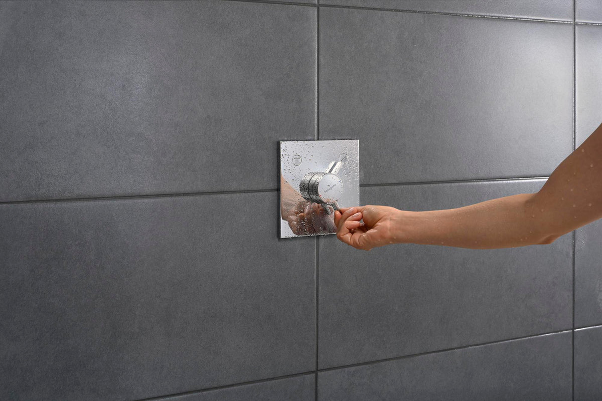 HANSGROHE DuoTurn E Unterputz-Mischer 2 Verbraucher Chrom – Thermostat & Umsteller
