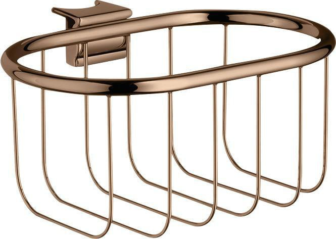 AXOR MONTREUX Seifenkorb für Unica Wandstange 22 mm, Chrom, oval, Metall