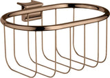 AXOR MONTREUX Seifenkorb für Unica Wandstange 22 mm, Chrom, oval, Metall