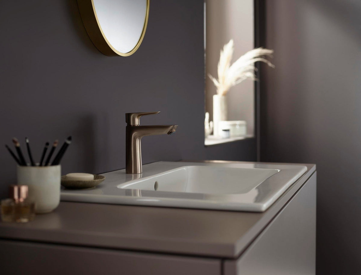 HANSGROHE Talis E Einhebel-Waschtischmischer 110 mit Ablaufgarnitur, chrom – ComfortZone, 5 l/min