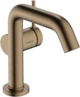 HANSGROHE Tecturis S Einhebel-Waschtischmischer 130 mm Ausladung Push-Open Chrom