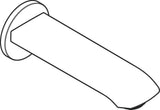 HANSGROHE Wanneneinlauf METRIS DN20, Ausladung 165 mm, Wandmontage, Chrom