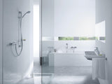 HANSGROHE Brausekombi Croma 100 Ecostat 1001 SL mit Unica'C Brausestange 900 mm Chrom