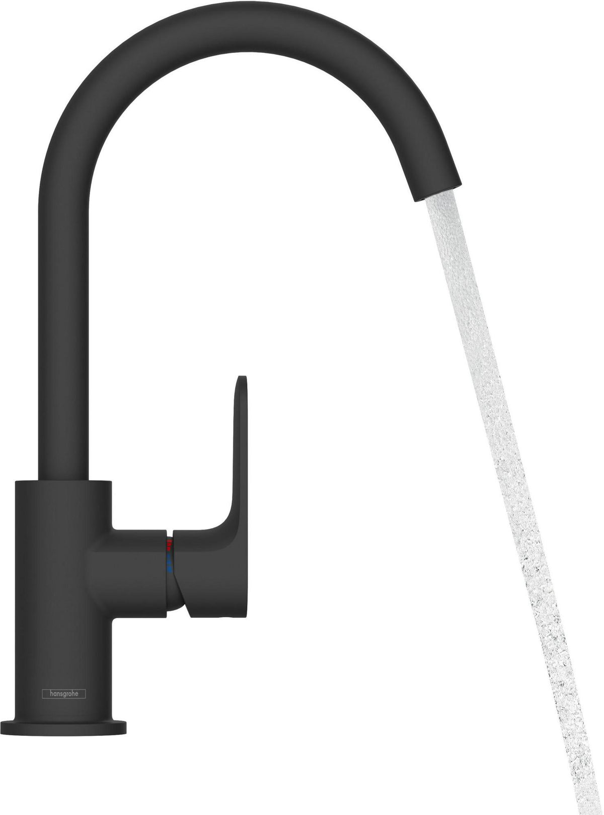 Hansgrohe Rebris S 210 Einhebel-Waschtischmischer mit Schwenkkopf und Zugstangen-Ablaufgarnitur, Chrom