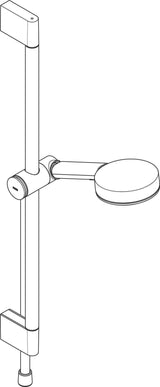 Hansgrohe PULSIFY SELECT 105 3jet Relaxation Brauseset mit Brausestange 650 mm Chrom