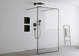 HANSGROHE RainDrain Match Duschrinne 600 mm mattschwarz höhenverstellbar