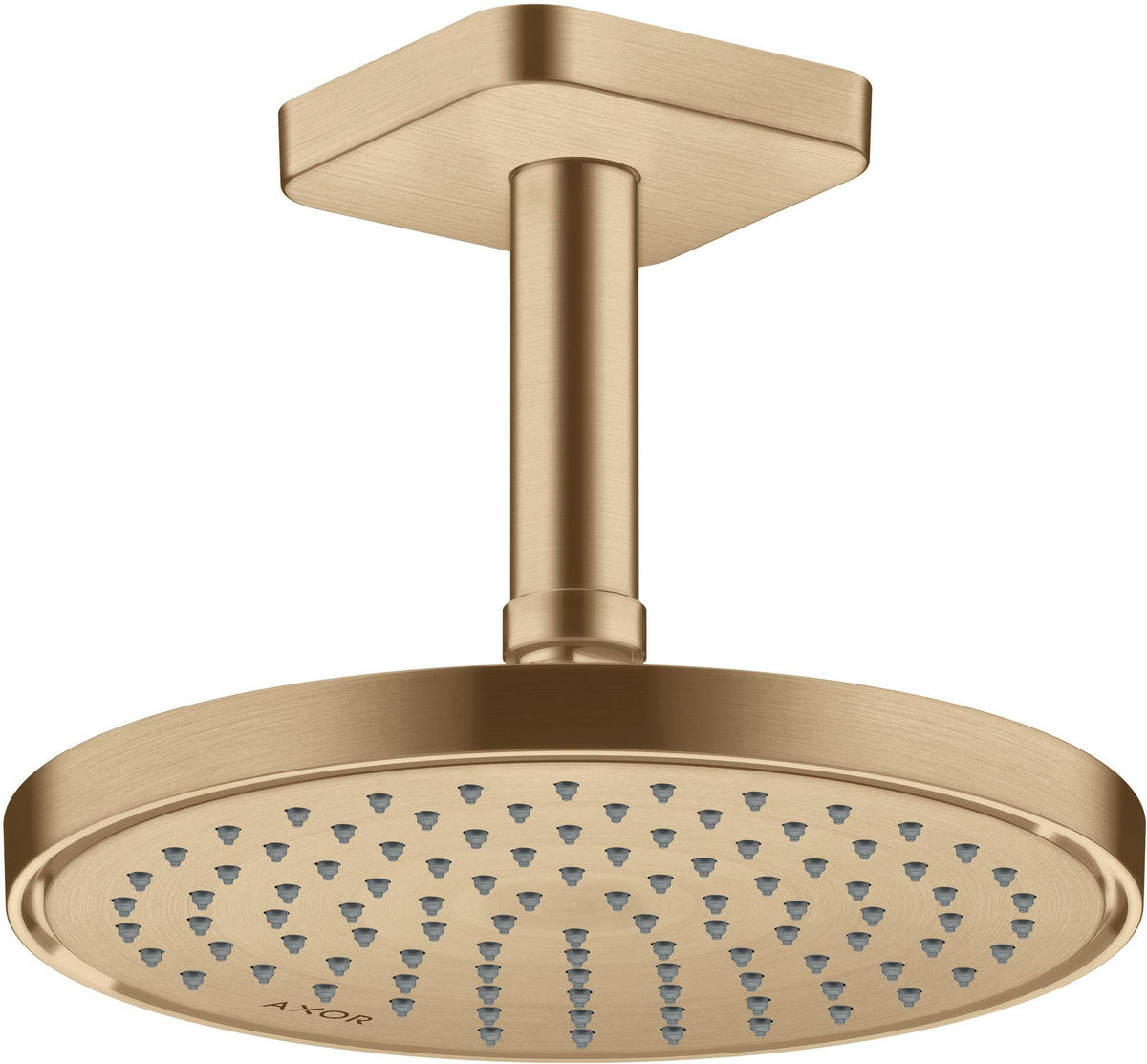 AXOR Kopfbrause 220 1jet chrom – Rain-Strahl, 220 mm, Wand- oder Deckenmontage