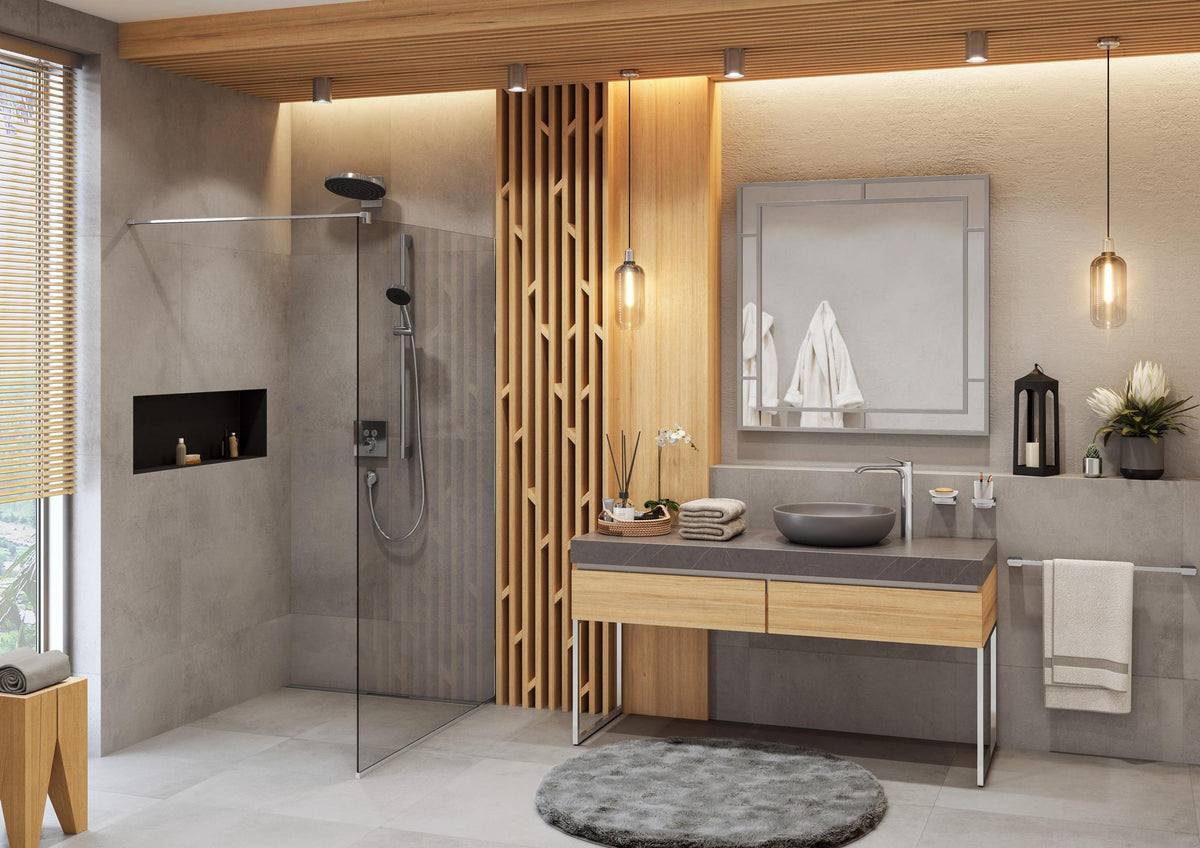 Hansgrohe AddStoris Einzelhaken Chrom – Wandmontage, verdeckte Befestigung, verchromt