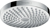 HANSGROHE Kopfbrause Croma Select S 180 2jet DN 15 chrom – 2 Strahlarten, Select-Umstellung