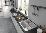 HANSGROHE Focus M42 Spültischmischer 150 Ausziehauslauf chrom – ComfortZone, MagFit, Quick-Connect