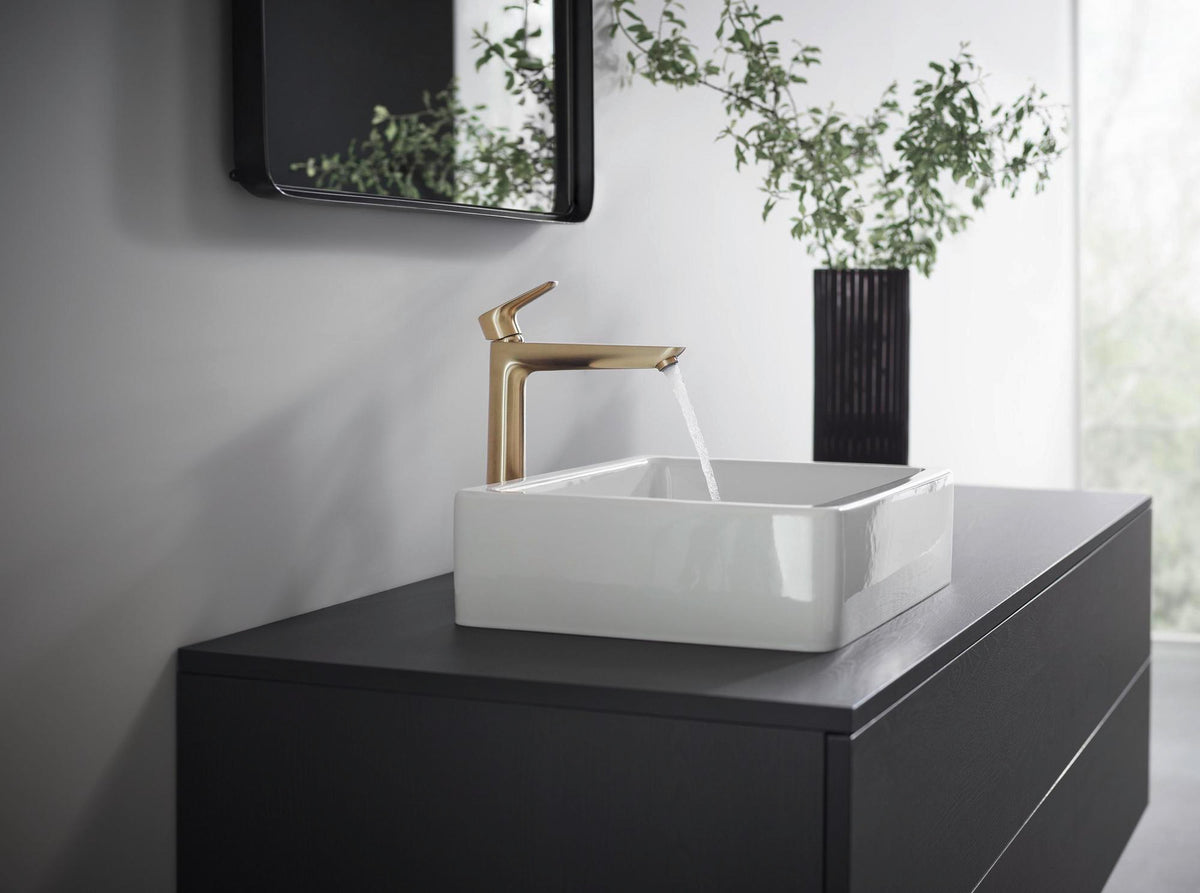 HANSGROHE Talis E Einhebel-Waschtischmischer 240 mit Zugstangen-Ablaufgarnitur, chrom