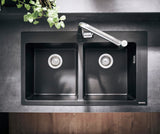HANSGROHE Metris Select 320 Küchenmischer mit Ausziehauslauf, Select-Knopf und ComfortZone