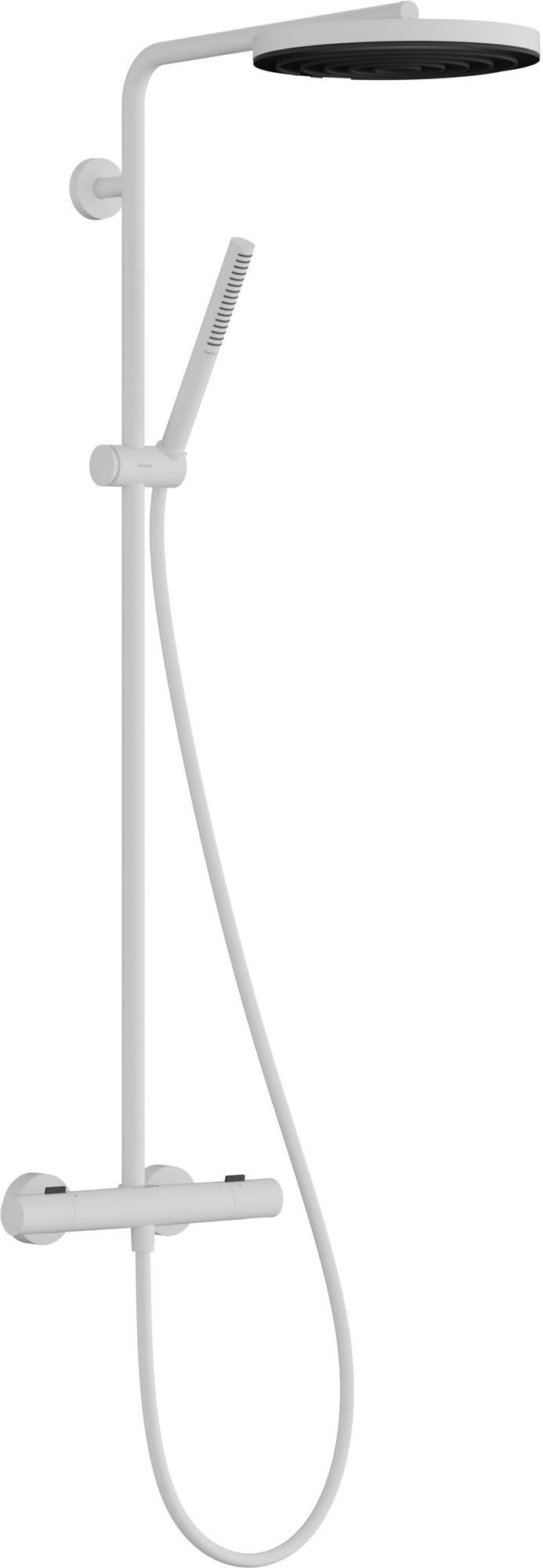 HANSGROHE Showerpipe Pulsify S Puro 1 Jet mit EcoSmart-Thermostat in Chrom