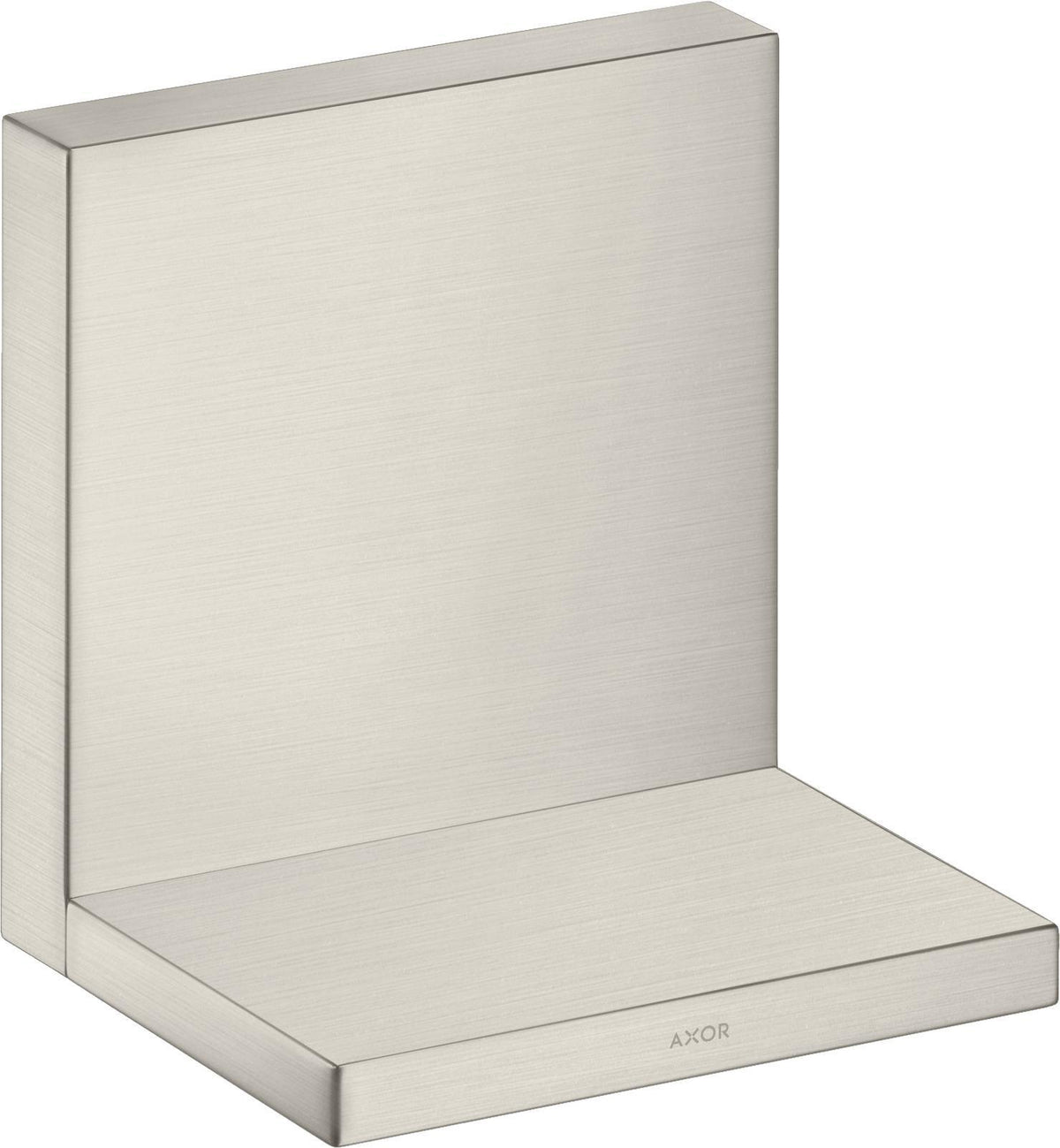 AXOR STARCK SHOWERCOLLECTION UP Ablage 12x12 cm verchromt – Metall, verdeckte Befestigung