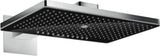 HANSGROHE Kopfbrause RAINMAKER SELECT 460 3jet 460x300mm schwarz/chrom – 3 Strahlarten, Antikalk, Wandmontage