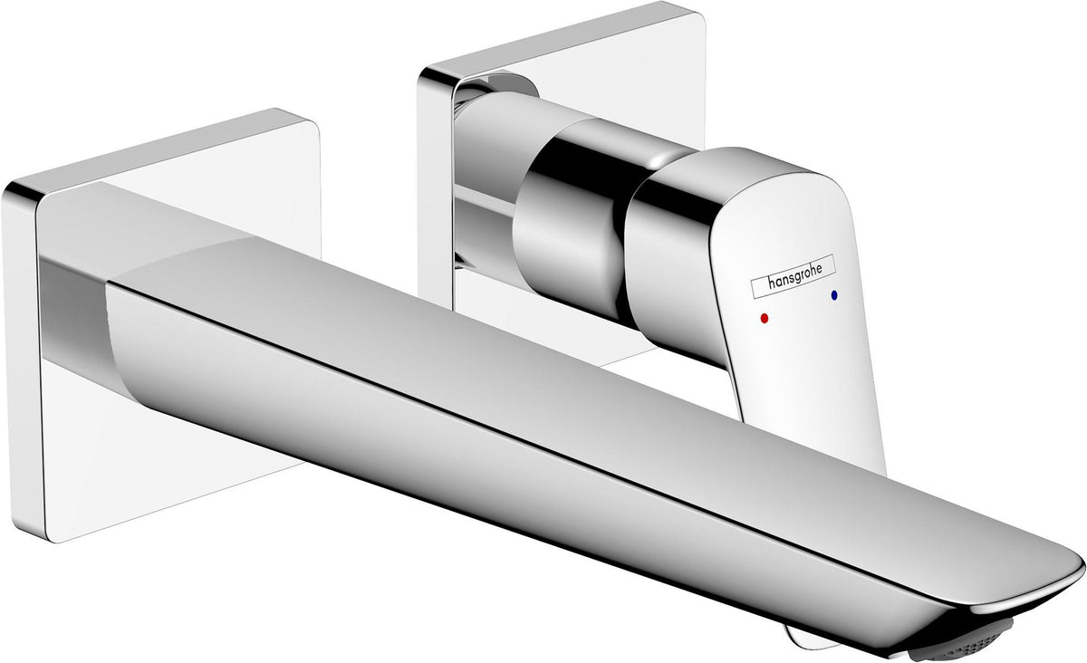 Hansgrohe Logis Fertigmontageset Unterputz 2-Loch-Waschtischmischer Chrom 206 mm