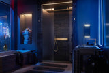 AXOR Edge Waschtischmischer 190 Diamantschliff chrom von Hansgrohe – Einhebelmischer mit Push-Open