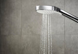 HANSGROHE Handbrause Croma Select E Vario 110 mm weiß/chrom – 3 Strahlarten mit Select-Taste