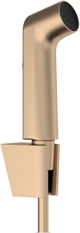 hansgrohe Bidette S Handbrause 1jet mit Porter S Brausehalter und 1250 mm Brauseschlauch in Chrom