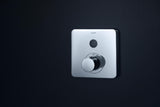 AXOR ShowerSelect Soft Thermostatbatterie für 1 Verbraucher – Unterputz, Chrom, Select-Button