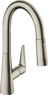 HANSGROHE Talis S 160 Einhebel-Küchenmischer mit Ausziehbrause, Chrom
