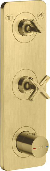 AXOR Citterio E Thermostatmodul DN20 für 2 Verbraucher – Chrom, 380x120 mm
