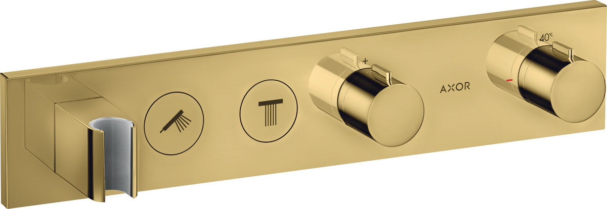 AXOR ShowerSolutions Thermostatmodul 460/90 Chrom – 2 Verbraucher, Select-Button
