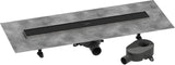HANSGROHE RainDrain Go Duschrinne 700 mm Komplettset rückseitig befliesbar