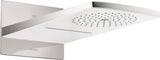 HANSGROHE Raindance Rainfall 180 Air 2jet Kopfbrause DN15 weiß/chrom – 180 mm, 2 Strahlarten, Antikalk
