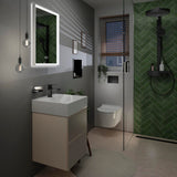 Hansgrohe Rainfinity 350 Showerpipe mit Kopfbrause 360 mm – Chrom, Thermostat, PowderRain