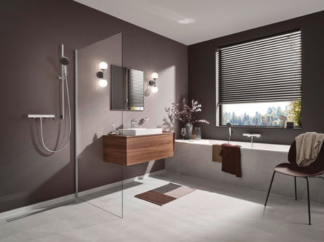 Hansgrohe Pulsify Select 105 3jet Handbrause – 3 Strahlarten, QuickClean, Chrom