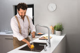 HANSGROHE HG Spültischmischer 320 Select 2jet sBox Ausziehbrause M7117-H320 chrom