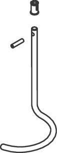 hansgrohe / Nein / Schlauchhaken Allrounder chrom