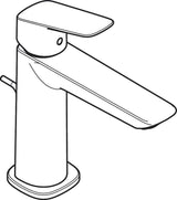 HANSGROHE HG Einhebel-Waschtischmischer 110 LOGIS mit Zugstangen-Ablaufgarnitur, chrom