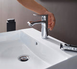 HANSGROHE Metris 110 Einhebel-Waschtischmischer chrom mit ComfortZone und Ablaufgarnitur