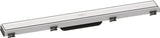 HANSGROHE RainDrain Match Duschrinne 600 mm mit höhenverstellbarem Rahmen, chrom