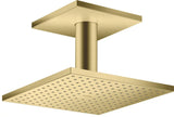 AXOR Kopfbrause 250/250 1jet PowderRain Deckenmontage Chrom – Hansgrohe