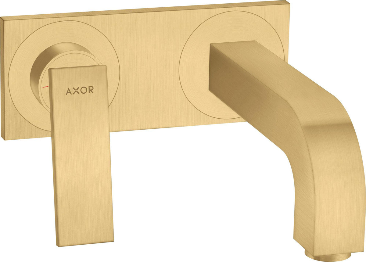 AXOR CITTERIO Fertigmontageset Waschtischmischer Unterputz mit Hebelgriff Chrom 220 mm