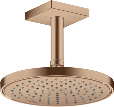 AXOR Kopfbrause 220 1jet EcoSmart Chrom – 220 mm Rain-Duschkopf für Wand- und Deckenmontage