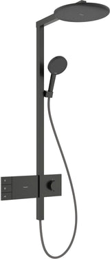 HANSGROHE Duschsystem Raindance Alive S 300 2jet EcoSmart mit Thermostat – Schwarz