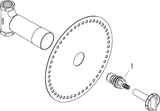 AXOR Grundkörper Unterputzventil DN20 130 l/min von Hansgrohe – für Absperrventil-Fertigsets