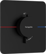 HANSGROHE ShowerSelect Comfort Q UP Fertigmontageset Thermostat Chrom – Temperatur- und Volumensteuerung
