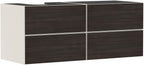 eiche dunkel / sandbeige matt / keine Angabe