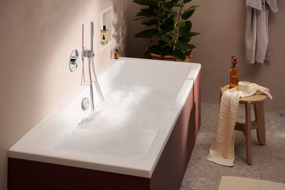 HANSGROHE Pulsify S Handbrause 1jet Chrom – PowderRain & QuickClean