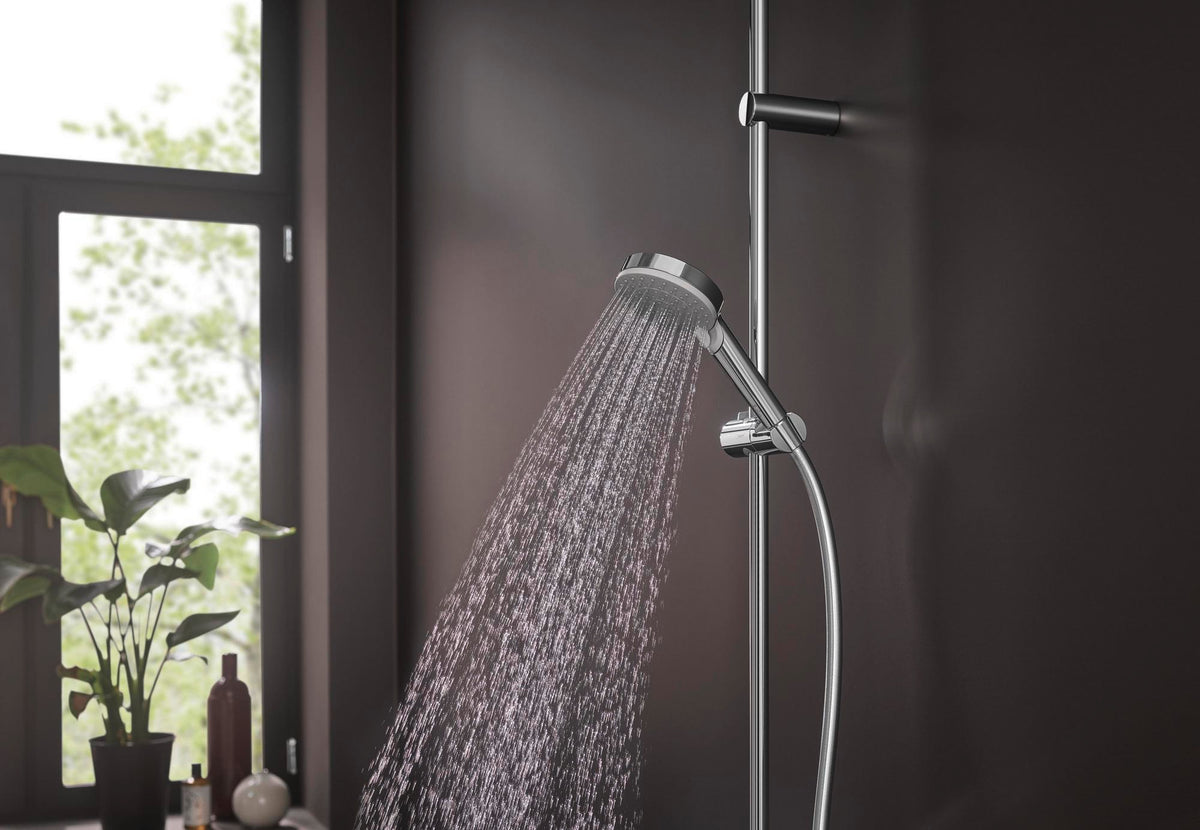 HANSGROHE HG Handbrause VERNIS Blend Vario Green chrom – 2 Strahlarten, QuickClean, 5,4 l/min