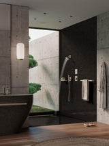 AXOR Universal Softsquare Ablage 300 mm Wandmontage verchromt mit Sicherheitsglas