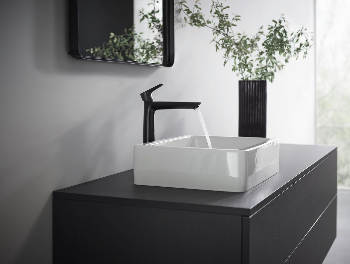 HANSGROHE Talis E Einhebel-Waschtischmischer 240 mit Zugstangen-Ablaufgarnitur, chrom