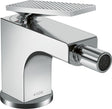 AXOR CITTERIO Einhebel-Bidetmischer mit Zugstangen-Ablaufgarnitur, Chrom – Hansgrohe