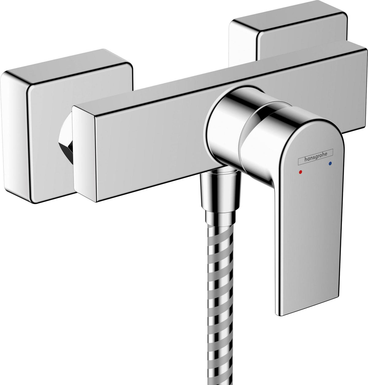 HANSGROHE VERNIS Shape Einhebel-Brausemischer Aufputz Chrom – Temperaturbegrenzung, DN15, Geräuschgruppe I