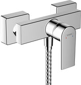 HANSGROHE VERNIS Shape Einhebel-Brausemischer Aufputz Chrom – Temperaturbegrenzung, DN15, Geräuschgruppe I